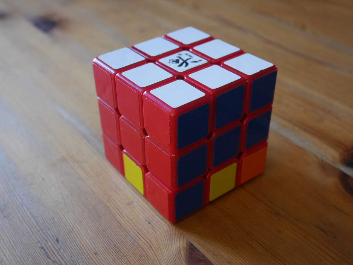 Deuxième couronne du cube terminée, vue 1