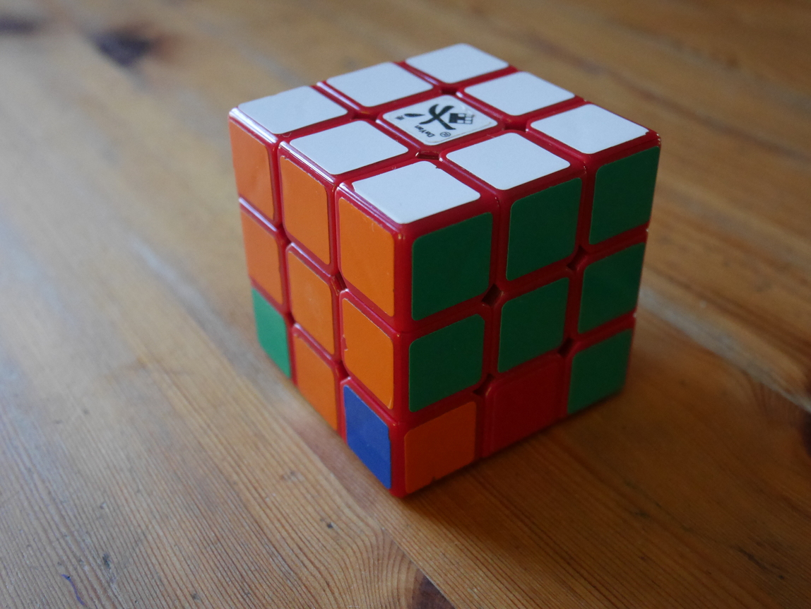 Deuxième couronne du cube terminée, vue 2