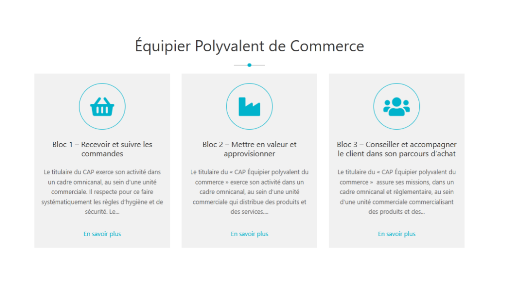 CERPEG : référentiel du CAP EPC
