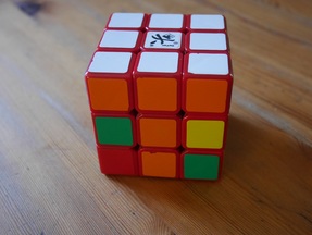 Méthode du Belge Rubik's Cube, étape 1 : placer l'arête